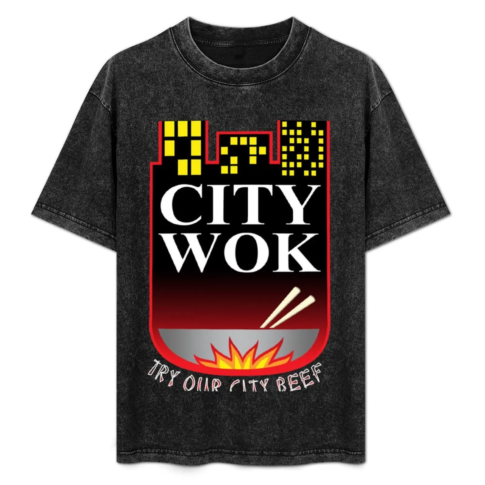 

South Park City Wok T-Shirt T-Shirt blue lock summer tops boys animal print men t shirt