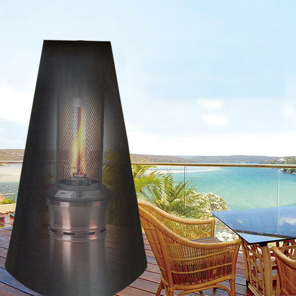 

1Pcs Outdoor Stove Cover Heavy Duty Water Resistant Protective Cover for Garden Veranda Stove with Elastic Cords Maximum