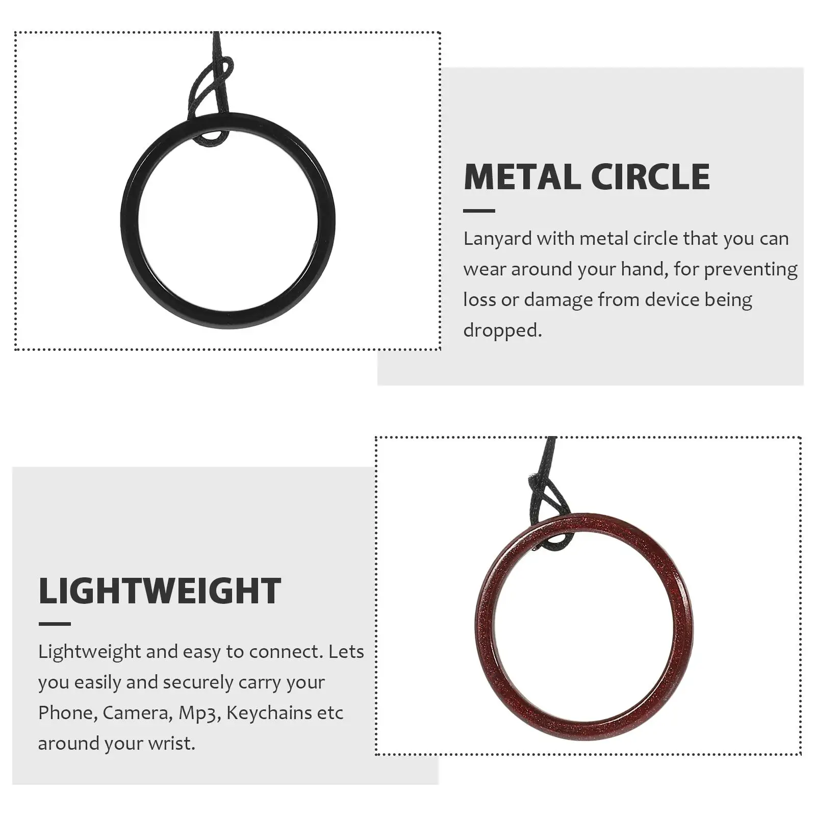 10 Pcs Mobile Ring Lanyard Phone Finger for Electronic Design Holder Circle Carrying