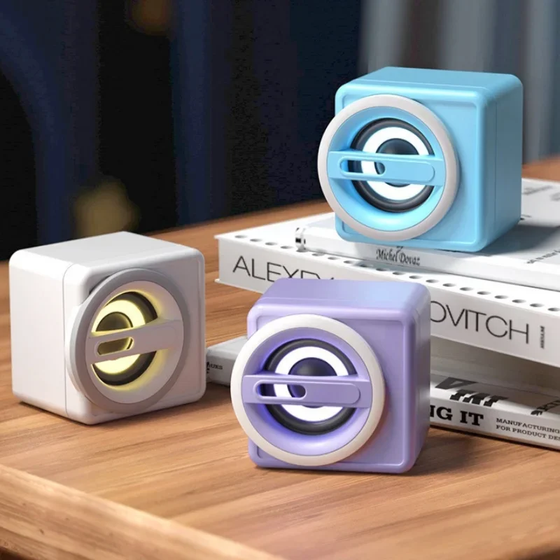 Bluetooth Speaker Soundbar Desktop Computer Notebook Wired Audio System with Bass and Volume Control for High-Quality Sound Box