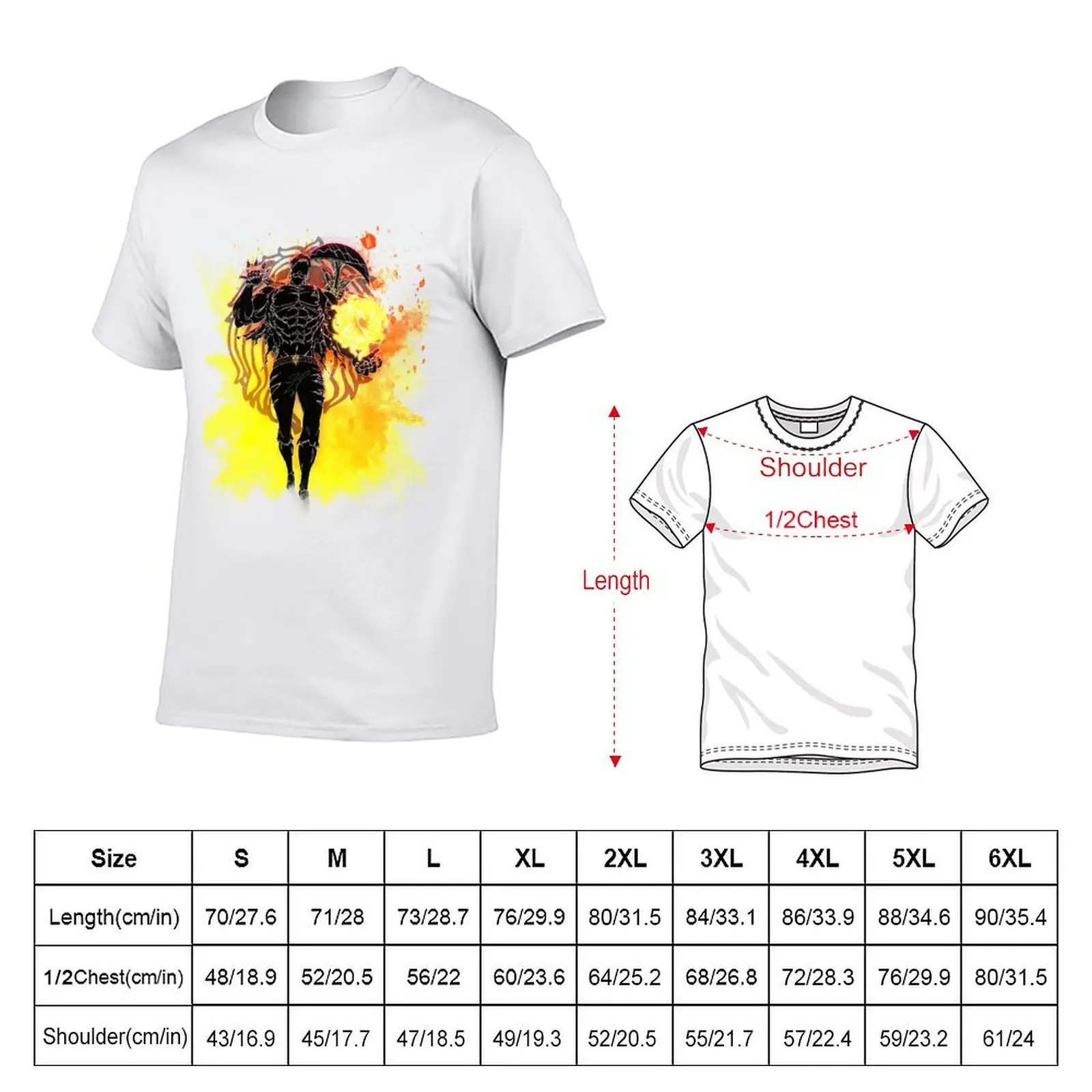 Escanor T-Shirt t shirt personalised man t shirt summer T-Shirt