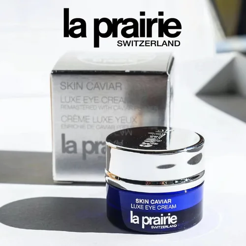 Imagen 1 del producto La Prairie Skin Caviar Luxe Crema de ojos con Caviar Premier 3ML (tamaño de viaje), cuidado de la piel original para mujeres/hombres, cuidado de la salud y la belleza