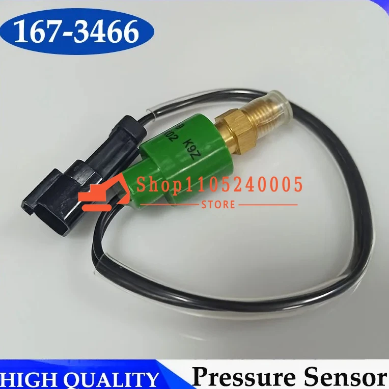 1673466 Excavator Pressure Switch Sensor 167-3466 106-0180X02 for Excavator Parts E320C E320D E330C E330D