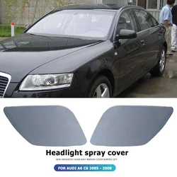 Car Headlight Washer Nozzle Spray Cover for Audi A6 C6 4F 2004-2008 Q7 2005-2010