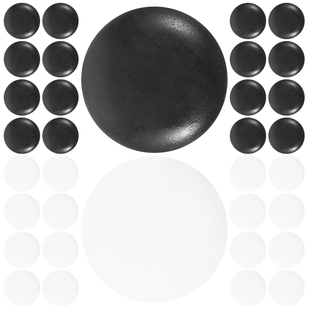 

100 Pcs Go Piece Filler Pieces Travel Child Portable Mini Chess Supplies Resin Double Convex Stones Accessory