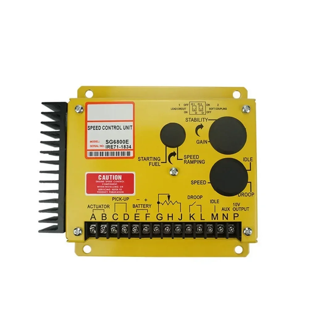SG6800E Electric Speed Controller Engine Governor Board with Chip DC Motor Control Module Diesel Generator Accessories