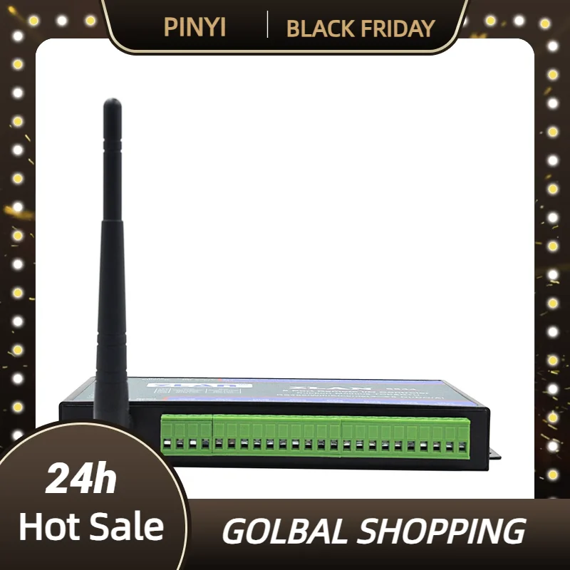 Modulo i/o originale ZLAN6844 8 canali AI DI DO WIFI + LAN + Modbus TCP RTU Raccoglitore dati controller IO remoto