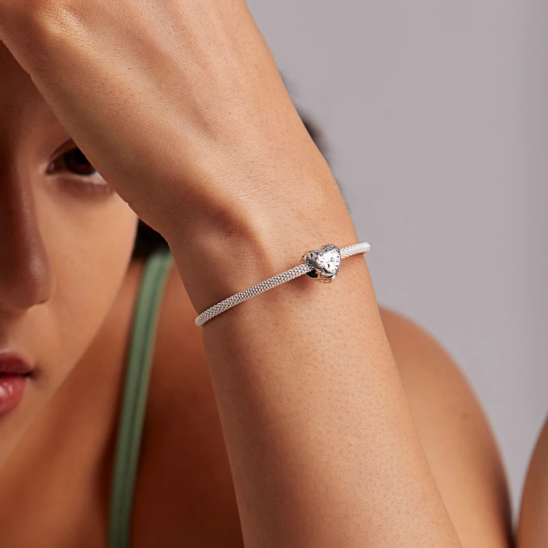 WOSTU-colgante de plata de primera ley con forma de abeja para mujer, abalorio, plata esterlina 925, Circonia cúbica, zirconia, circonita, zirconita