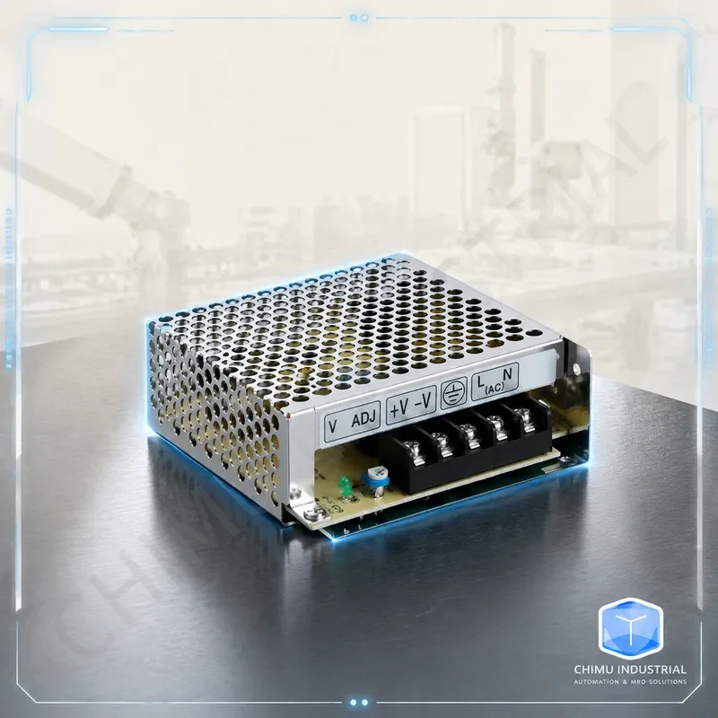 【CHIMU INDUSTRIAL】 S-25-24V 25W Switching Power Supply 220V AC to 24V DC 1.1A Single Output Industrial Control Module