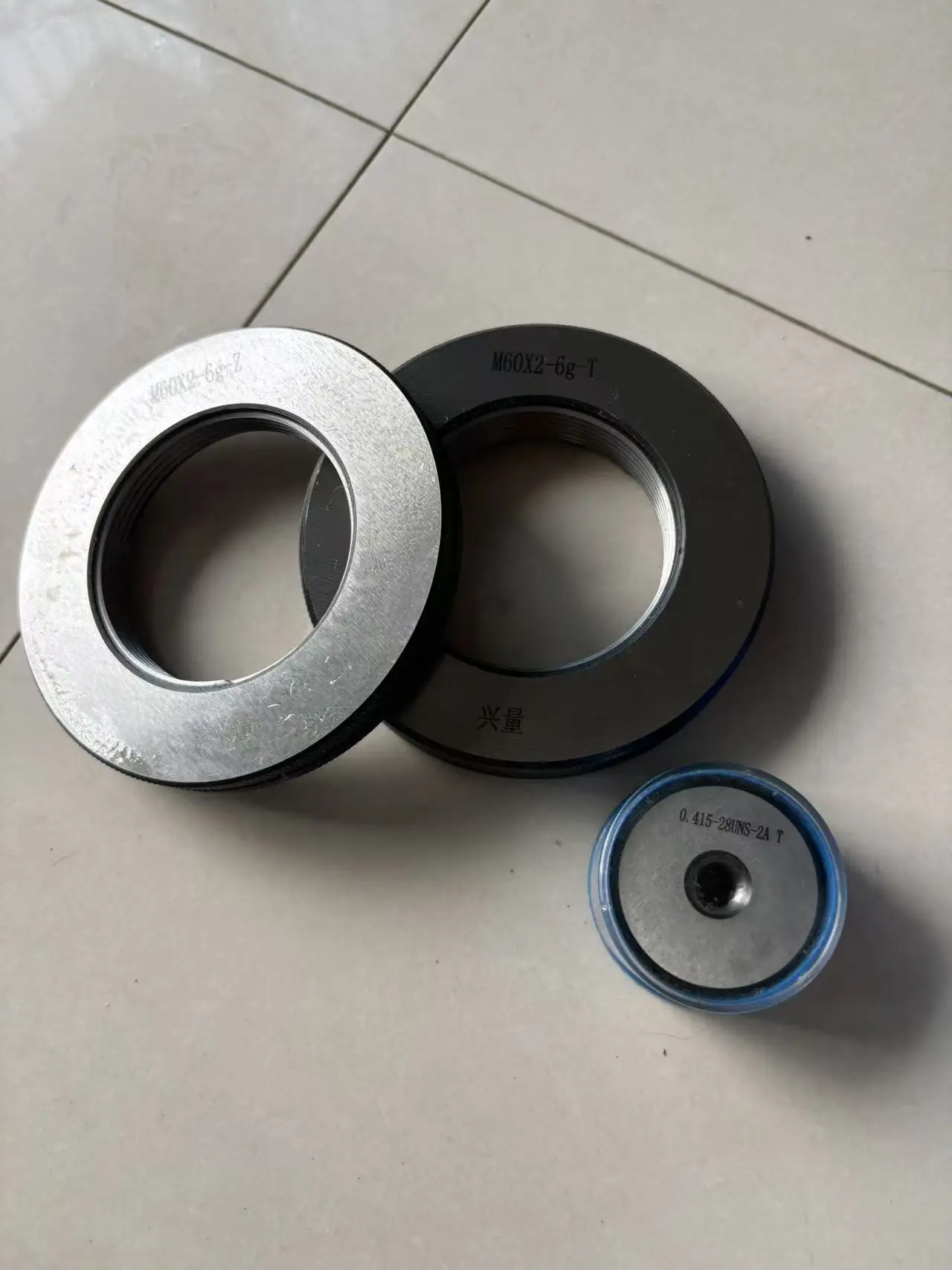 Thread Ring Gauge Through Stop Gauge Thread Gauges M87 M88 M90 M91 M92 M93 M94X6X4X3X2X1.5 6g 6h GO & NOGO