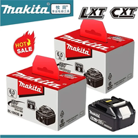 100% Genuine 18V Makita 6.0Ah, for Makita 18V tool Battery BL1840BL1830B BL1850B BL1850 BL1860BL1815 Replacement Lithium Battery