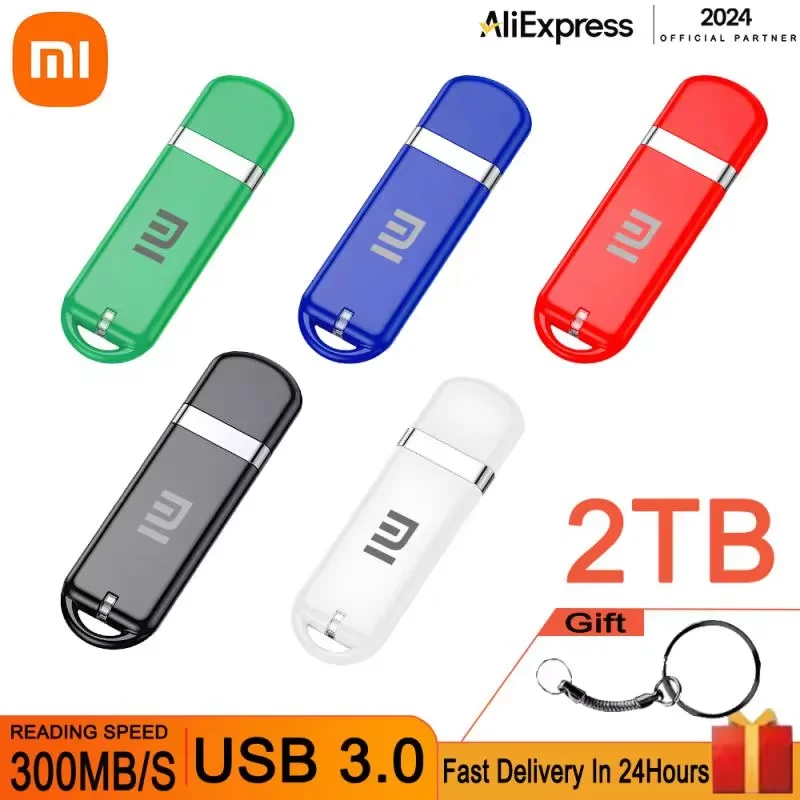 Xiaomi u-disk 2tb usb 3,2 Flash-Laufwerke Hoch geschwindigkeit übertragung Metall Pen drive Typ-C USB-Schnitts telle Pen drive Flash-Disk wasserdicht neu