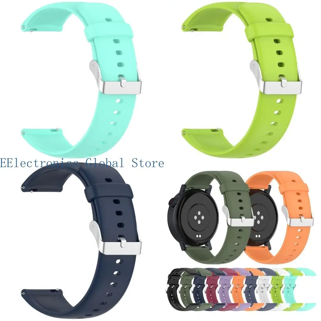 

462B Удобный силиконовый ремешок 22 мм, носимый ремешок на запястье, браслет унисекс, подходит для часов CMF браслет,