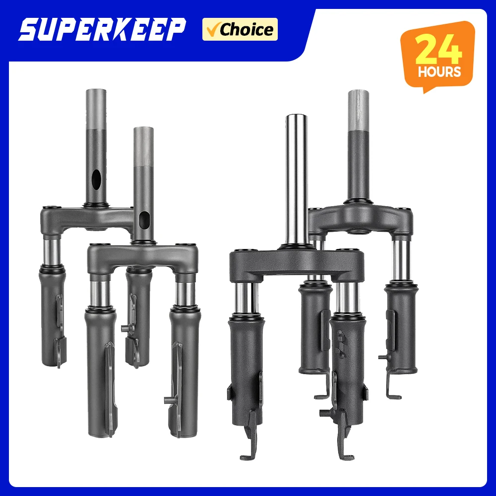 Electric Scooter Front Fork Suspension Kit for Xiaomi 5Pro 5Plus 6 6Lite Front Wheel Support Bracket Shock Absorber Replacement