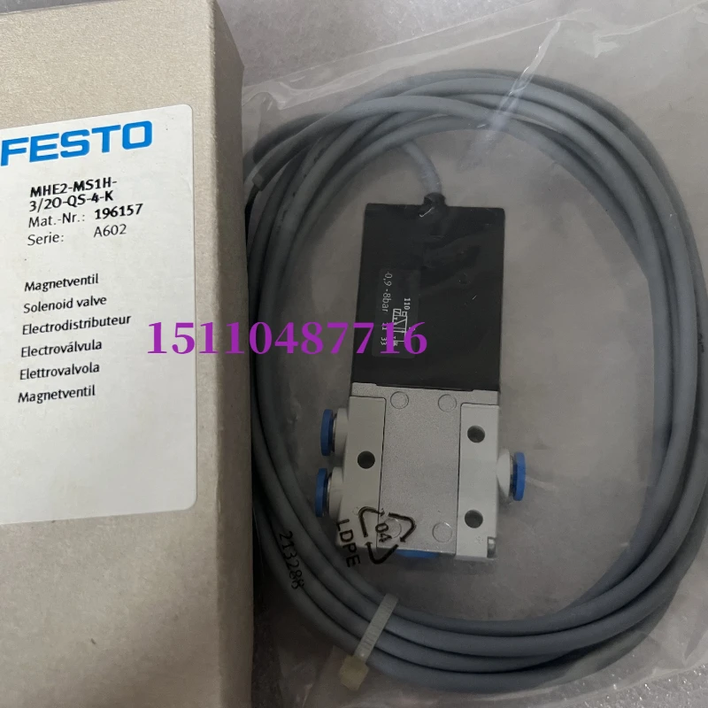 Festo FESTO High-speed Valve MHE2-MS1H-3/2O-QS-4-K In Stock 196157