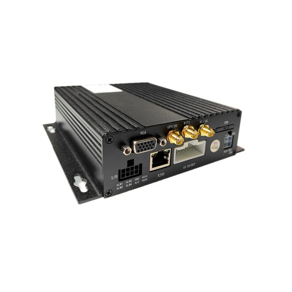 4 Channel 1080P Mobile Digital Video Recorder With SD Card Support 4G GPS Wifi Real-Time Monitoring For Truck Bus