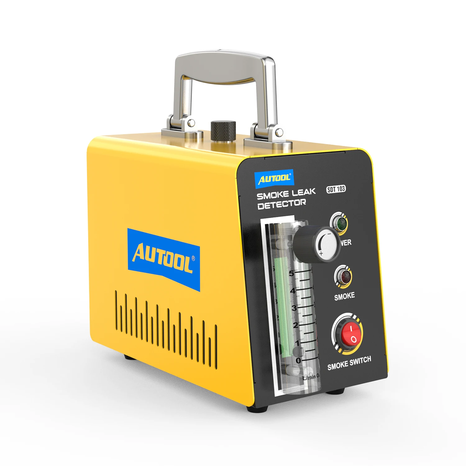 AUTOOL SDT103 12V probador de humo de coche prueba de sistema EVAP máquina de humo automotriz Detector de fugas herramienta de prueba de fugas de tuberías de aceite UE