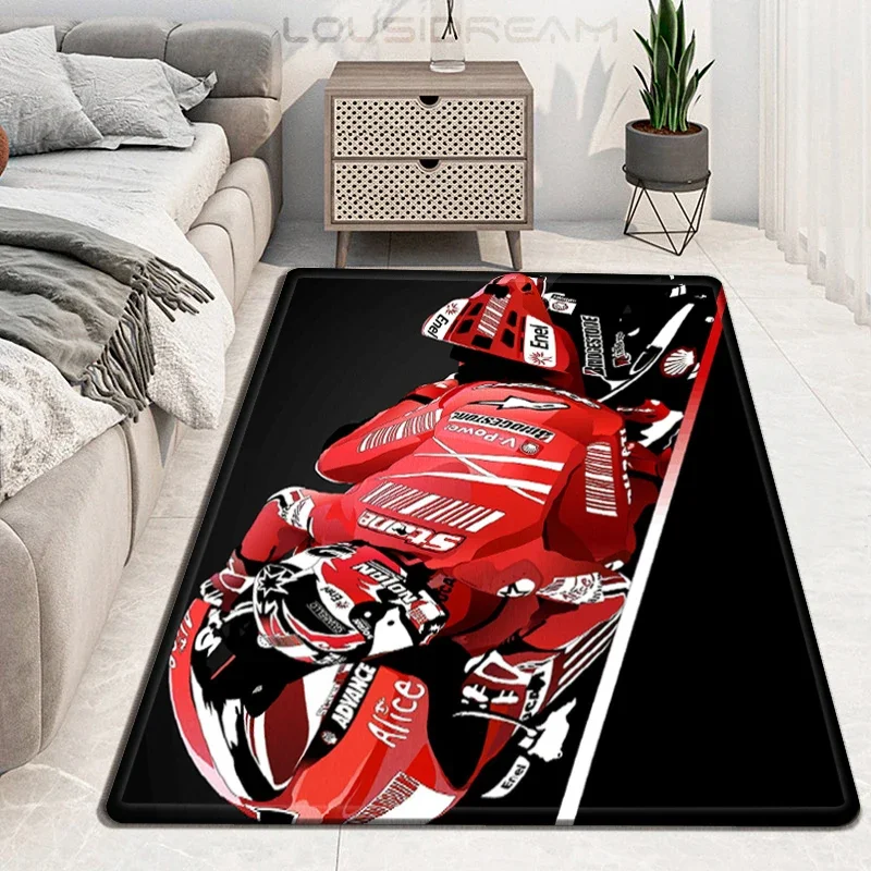 Motorcycle GP Mountain BikingSpeed Carpet Kitchen MEntrance Doormat Bedroom Floor Decoration Living Room Bathroom, Anti-slip Rug image 5