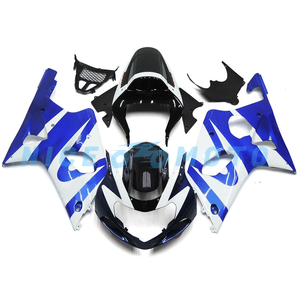 High Grade Fairings kit for SUZUKI 2000 2001 2002 GSXR1000 00 01 02 K2 GSX-R1000 Motorcycle Fairing kits Blue white black parts - view 2
