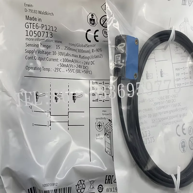 

Совершенно новый оригинальный запас в наличииGSE6-N4112 GSE6-P4112 новый оригинальный датчик приближения в наличии