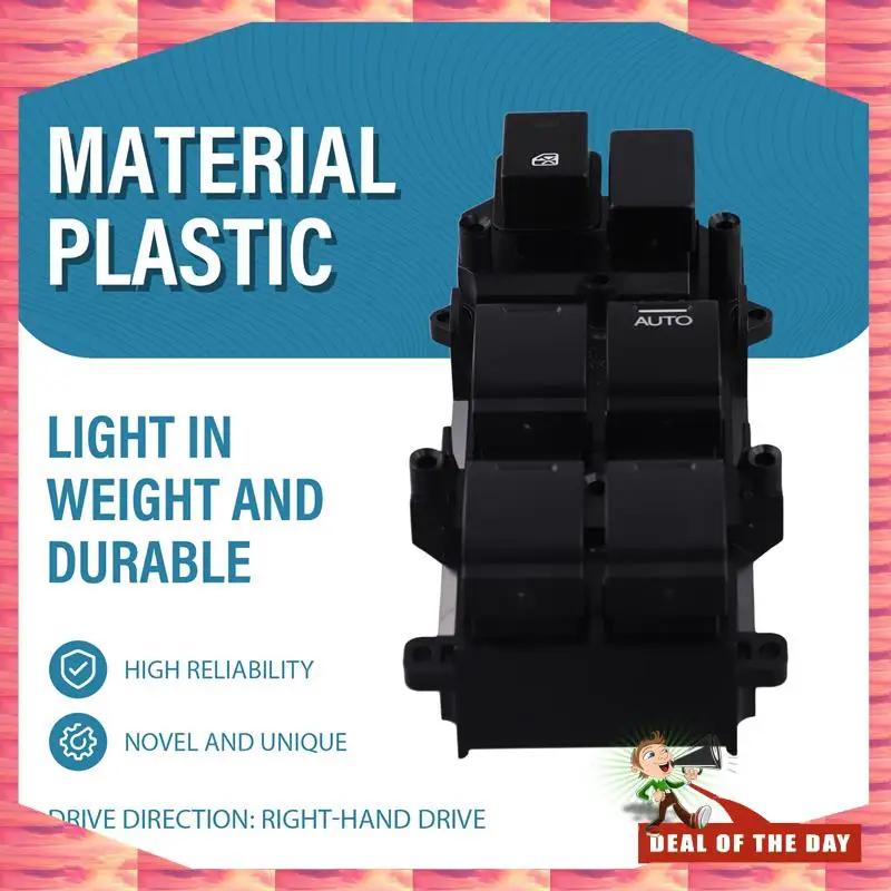 24-Hour Delivery RHD Replacement Window Regulator Button 35750-T5L-T410 35750T5LT410 For Toyota City 15-17 New Power Window Main