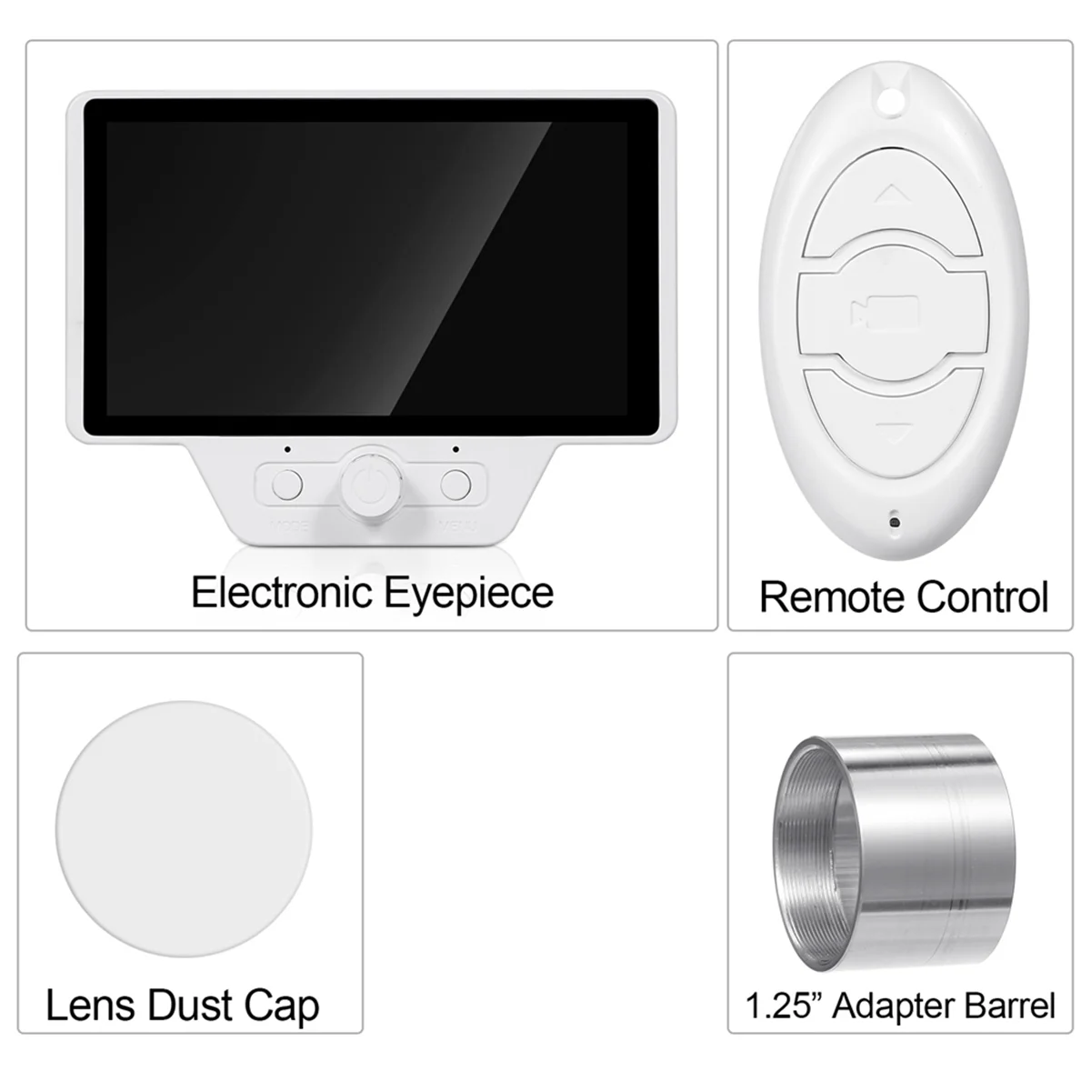 New Tech Electronic Eyepiece for Telescope Digital Camera Video Recorder with WiFi Connection and Remote Control
