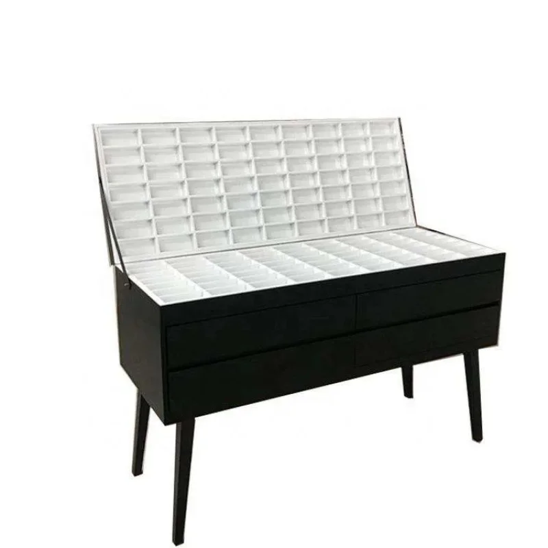 custom.Stackable Optical Shop Display Shelf Interlocking Glasses Display Cabinet Optical Store Furniture