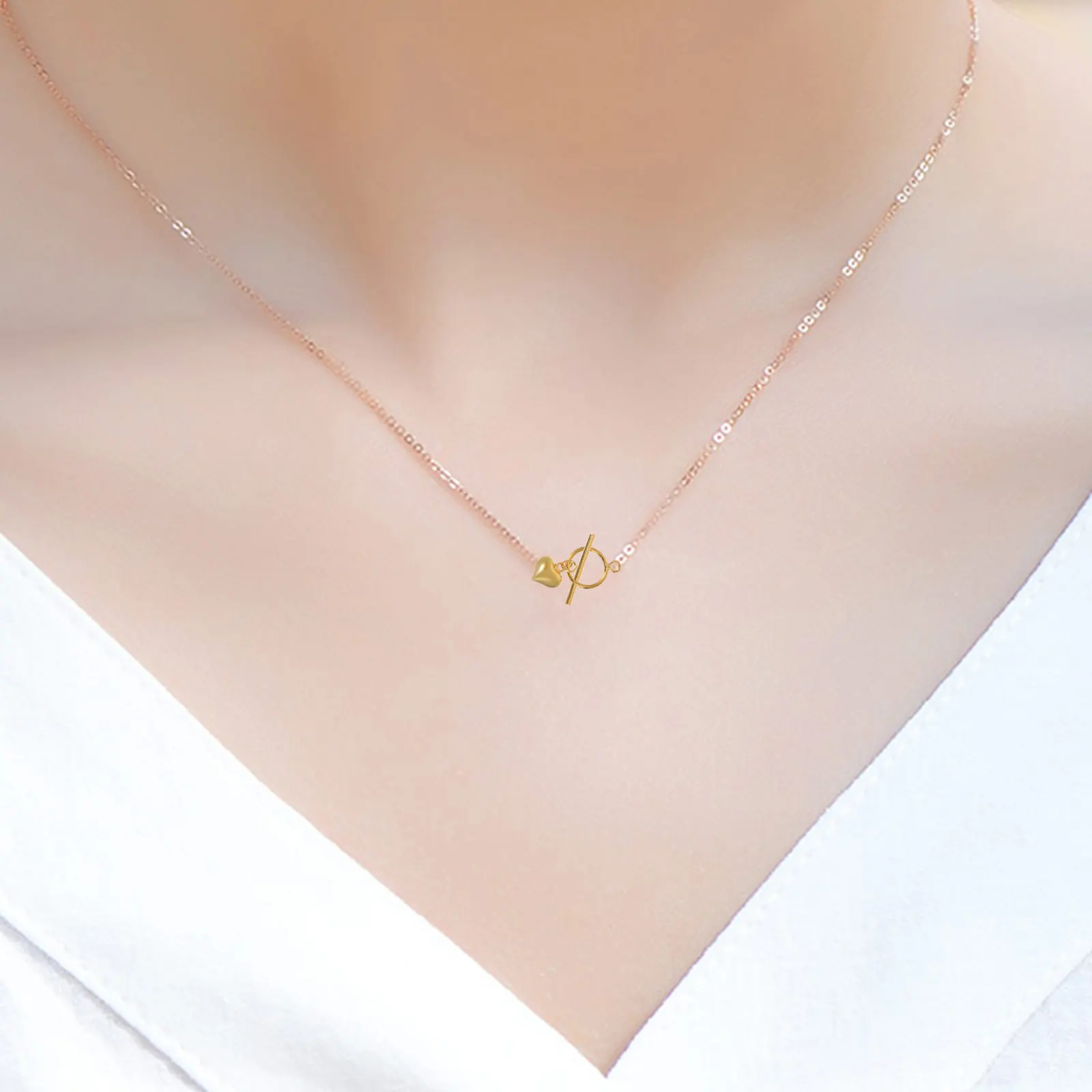 

Stainless Jewelry Making Accessories DIY Necklace Connectors Clasp Bracelet Buckle Kit Premium Material Portable Smooth Surface