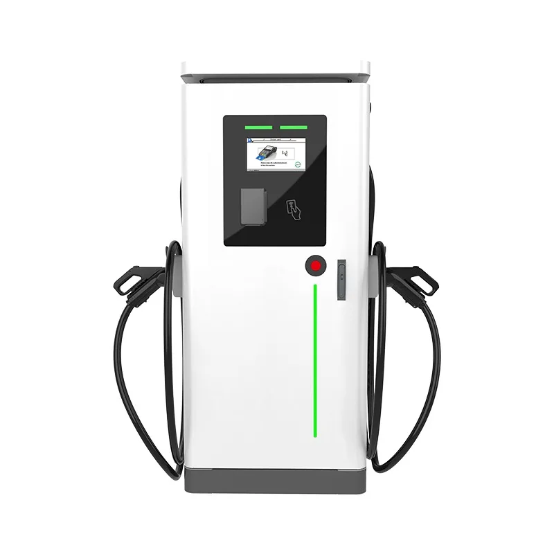 Customized 60kW DC EV Charging Station CCS1/CCS2 GB/T Standard Double OCPP 2.01 Commercial Fast Charger