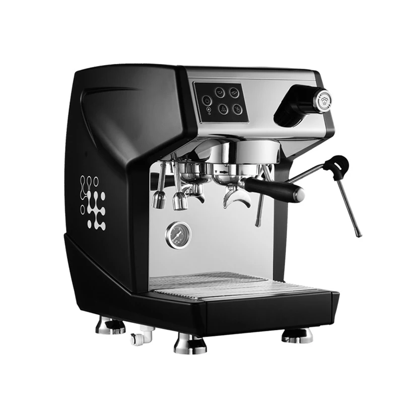 New Commercial Electric Coffee Machine Semi-automatic Mini Espresso Machine with Grinder