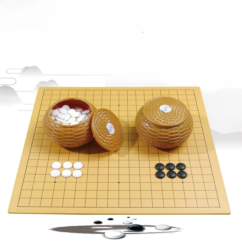 

Игровой набор Profional Go, двусторонняя деревянная доска, 3, дорога 9, дорога, дети, студенты, пять в ряде, для взрослых, имитация нефрита Ch...