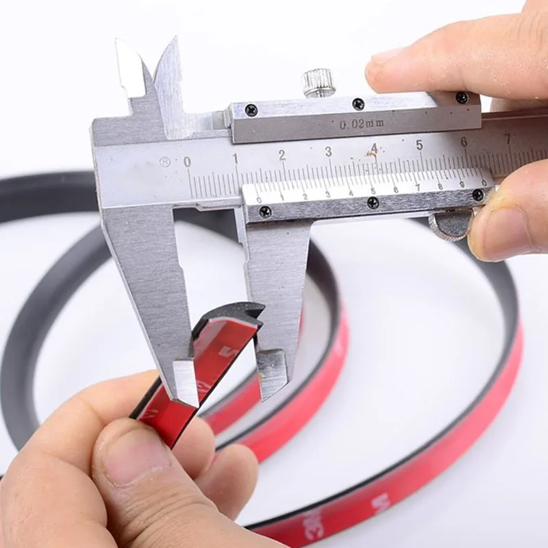 Universal Car Y Shape Rubber Weather Accessories Seal Strip Strip Hollow Glass Window Edge Moulding Trim Decorate Weatherstrip