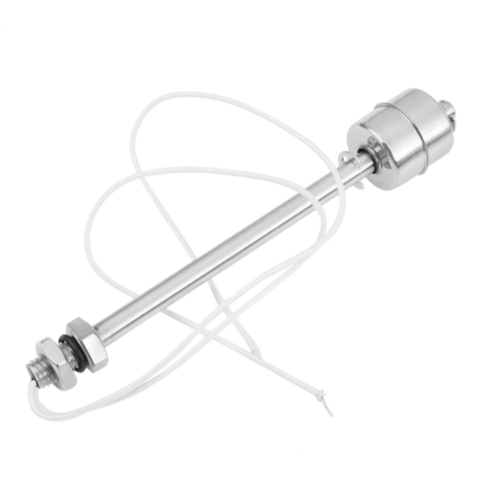 1PCS 150mm Stainless Steel Float Switch Tank Liquid Water Level Sensor 220V