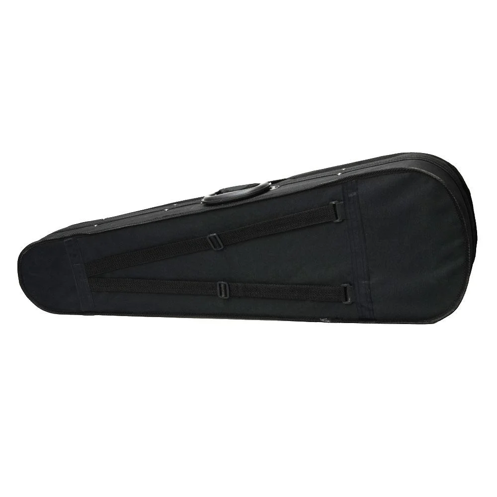 NAOMI Red Violin Case1/8 1/4 1/2 3/4 Size Professional Triangular Shape Violin Hard Case Red Inside Violin Parts Accessories