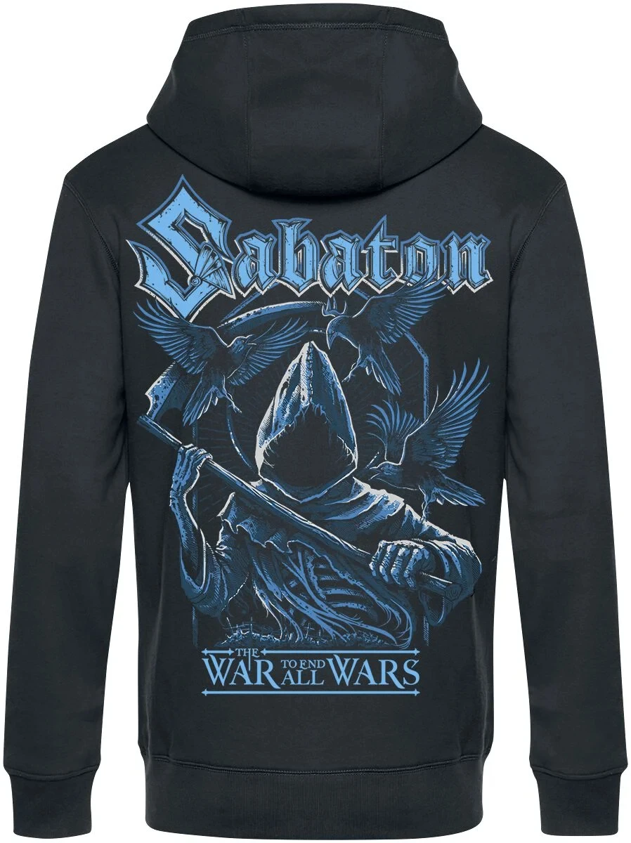 Sudaderas con capucha de banda de Metal sueca para hombre y mujer, sudadera con estampado de Sabaton de banda de Heavy Metal, chándal cálido de lana Y2k de gran tamaño