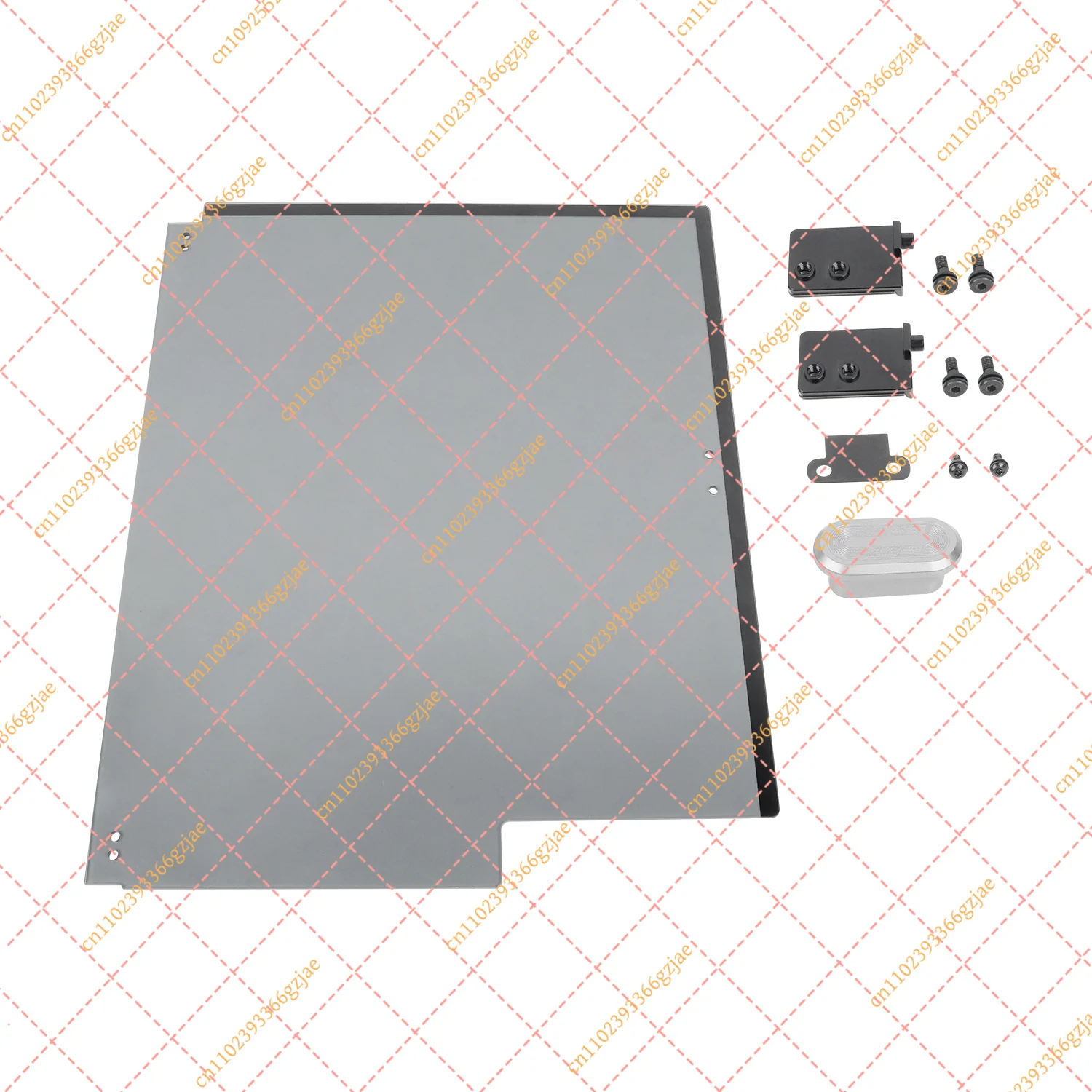 

For Creality K1 / K2 Plus / K1 Max / K1C Front Door Glass Kit For Creality 302×372×3mm Glass K2 Plus Top Glass Kit
