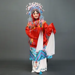 Flowers Embroidery Beijing Opera Wear Drunken Beauty Peking Opera Clothing Drama Role Costume Princess traditional Troupe Outfit