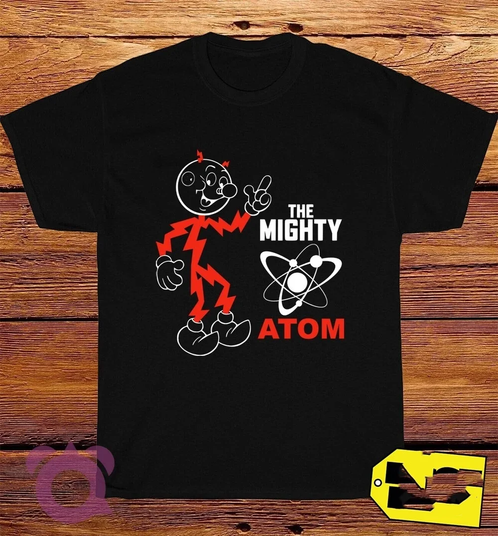 

2025 New Reddy Kilowatt The Mighty Atom Logo Funny Printed Unisex Street Fashion Trendy Short Sleeves