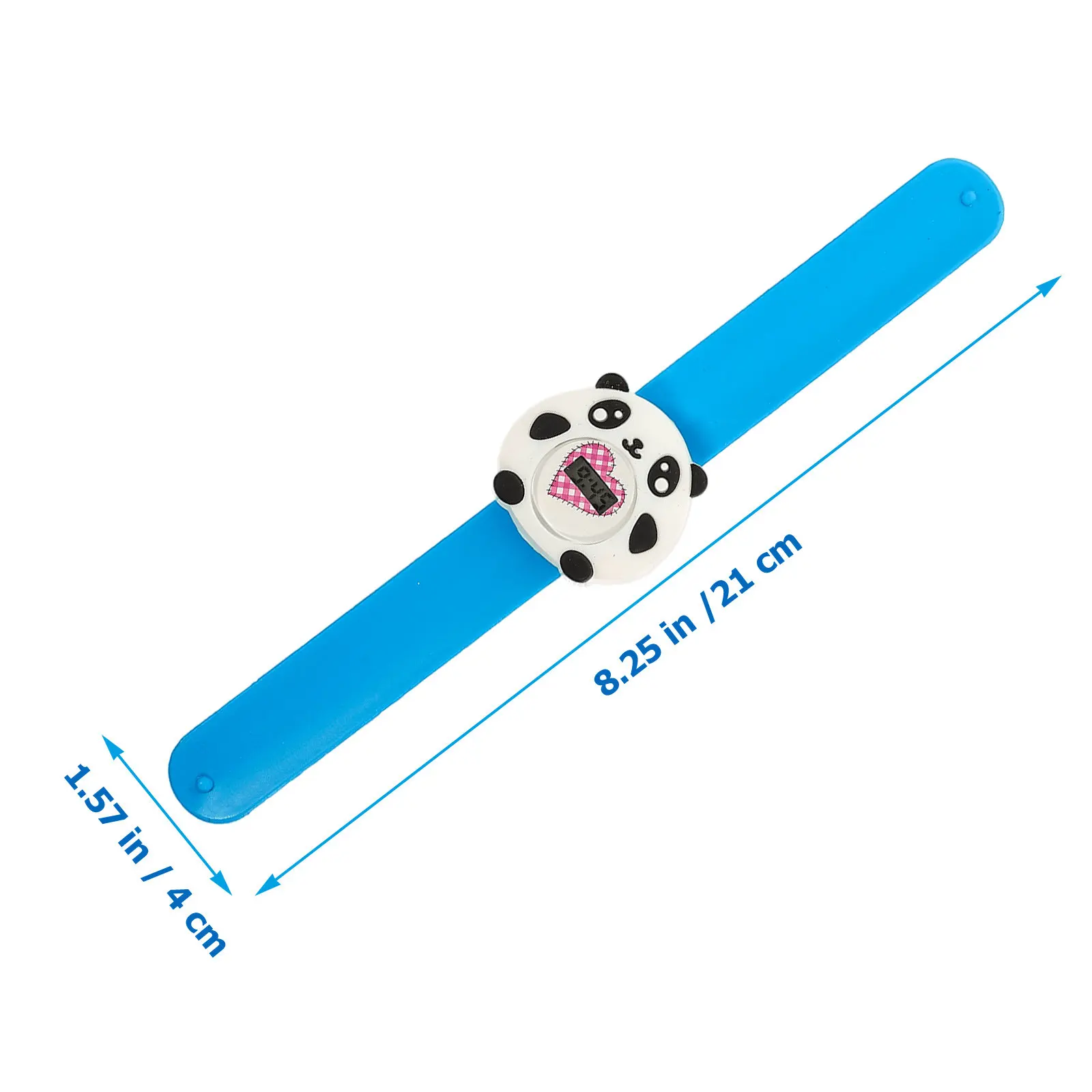 3Pcs Silicone Band Kids Watch Cartoon Style Wristwatch Clear Time Teaching Gift for Children Students Lovely Watch
