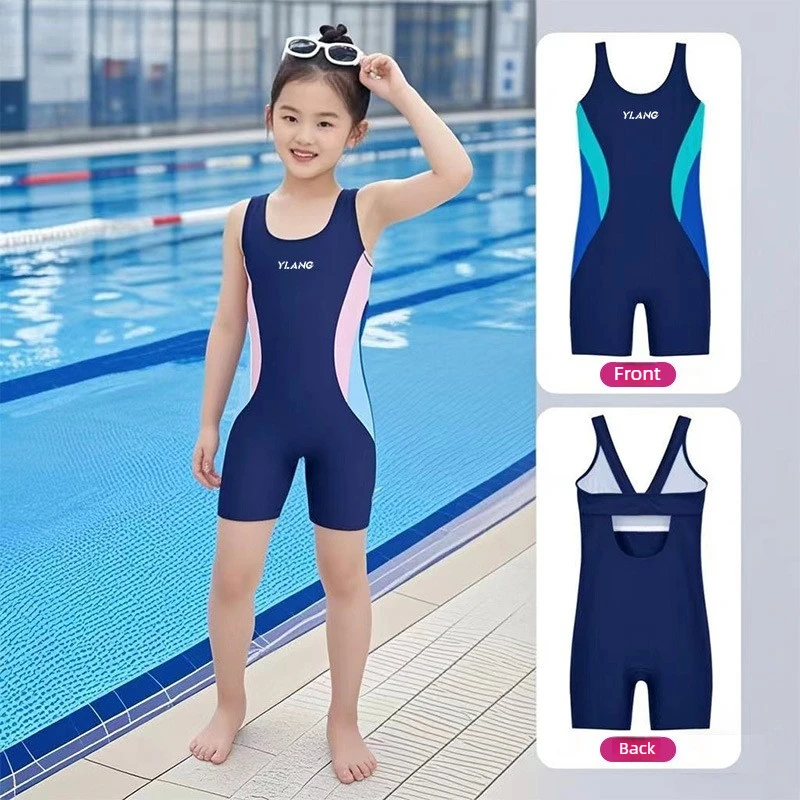 Kids Swimsuit One Piece Swimwear for Boys Girls Children Sport Swimming Suit New Design