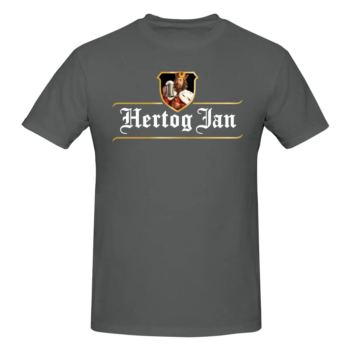 Funny Hertog Jan 2 Men's T-shirt Printed Tops are loose and slim fit Women's T-shirts