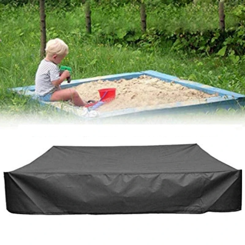 Sandpit Cover Waterproof Oxford Fabric Drawstring Sandpit Cover Protective Dust Cover for Sandpit Pool Garden Courtyard Shade