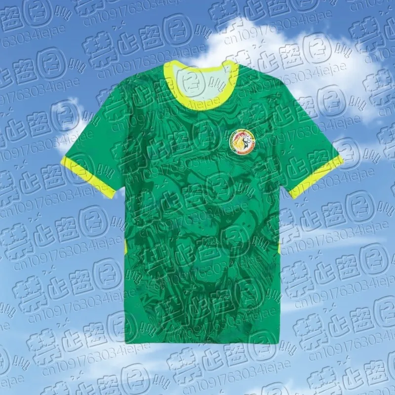 

Специальная ограниченная серия MOTO 2024, Сенегал 2024-2025, комплекты для дома и выезды, футбольный трикотаж, короткие топы большого размера для взрослых/детей