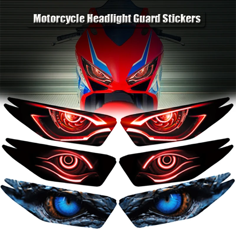 

Waterproof Motorcycle Headlight Guard Stickers For Honda CBR650R CBR 650R CBR650 650 R 2024 2025 Head Light Decals Accessories