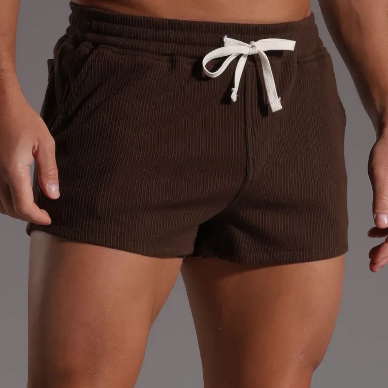 

Men Striped Bermuda Shorts 2026 Summer New Retro Sports Shorts Comfortable Marathon Casual Workout Running Beach Shorts