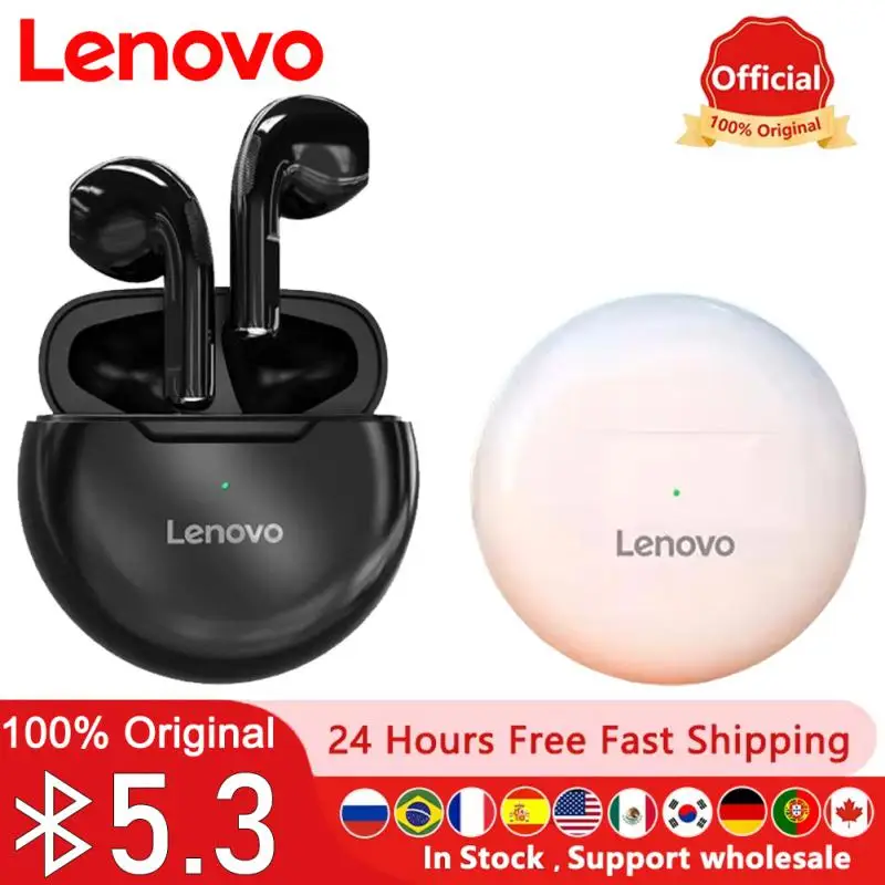 Original Lenovo Pro 6 Wireless Bluetooth Earbuds HiFi Music Earphone With Mic Headphones Sports Waterproof Headset