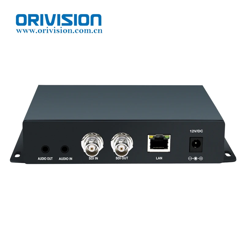 

1080p60 SDI Encoder Streaming SRT RTMP RTSP HD SDI To IP Ethernet Encoder For Live Streaming