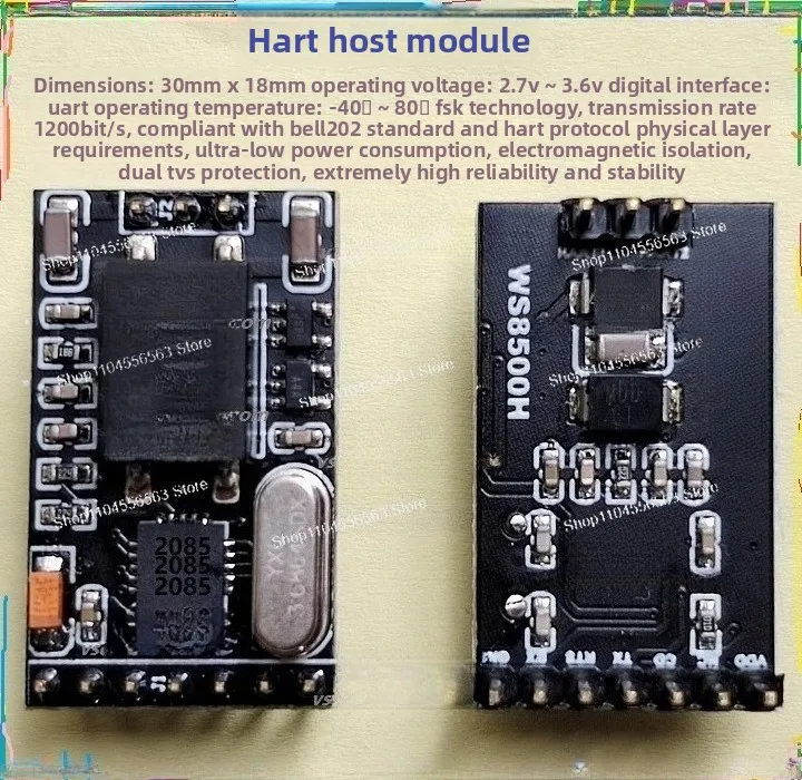 HART Master Module 8500 Chip Electrically Isolated HART Modem Modulator Demodulator for Industrial Automation Communication
