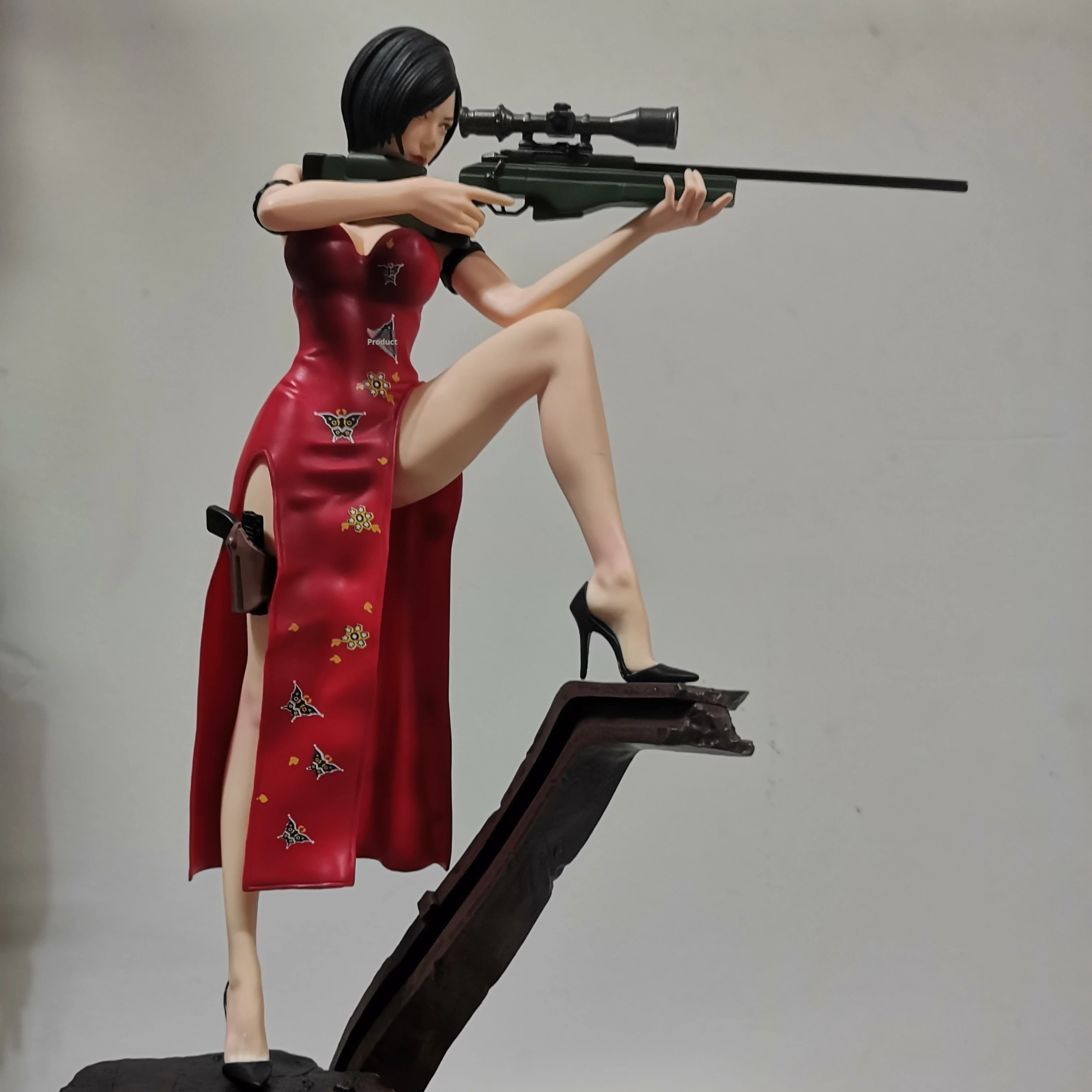 

Фигурки Resident Evil, кожаная куртка Leon Ada Wong Scott Kennedy, 33 см, аниме-фигурки, Зомби-охотник, игровая периферийная декоративная фигурка