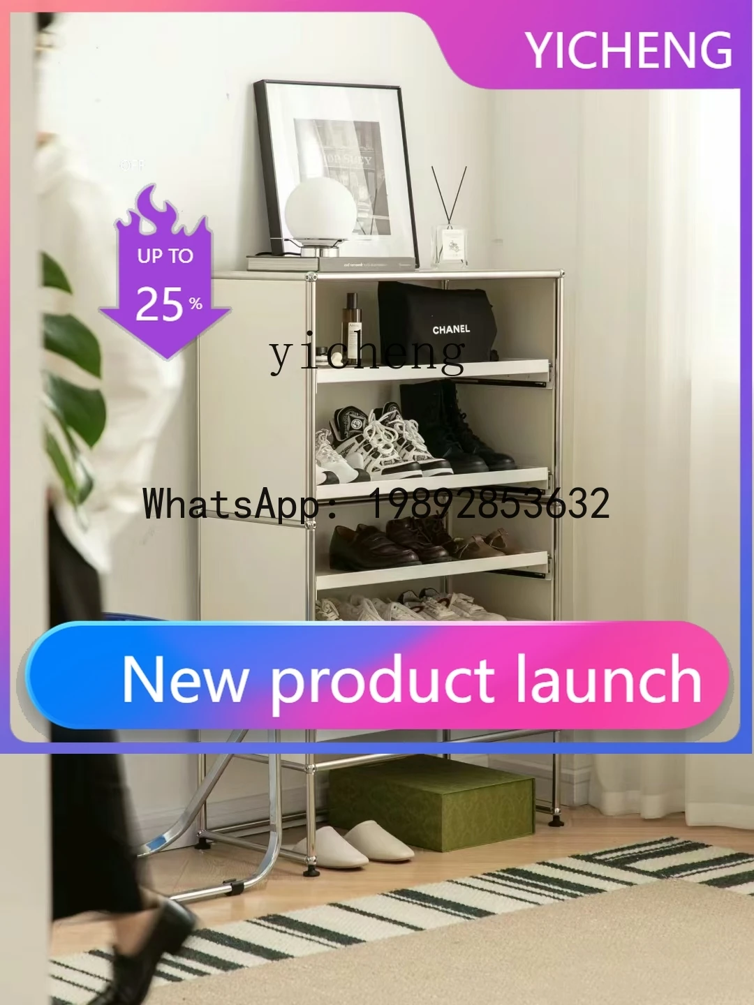 

Drawer Shoe Cabinet Home Ins Simple Entrance Doorway Hallway Storage Organizer Cabinet